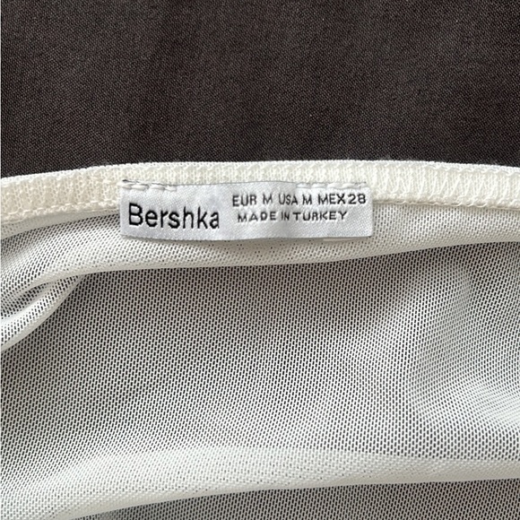 Bershka Sexy White Bodysuit - Picture 4 of 4